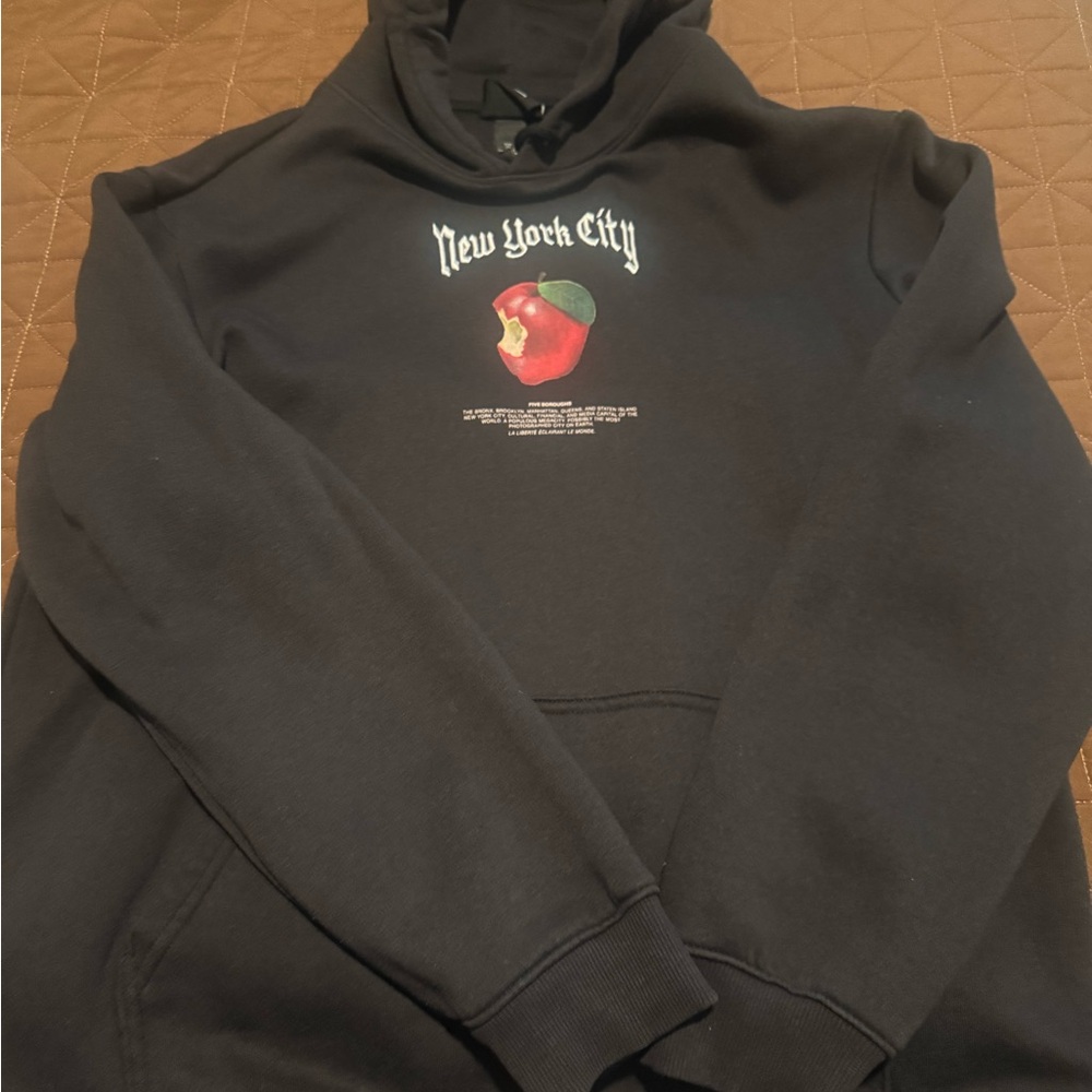 H&M Black New York City Hoodie